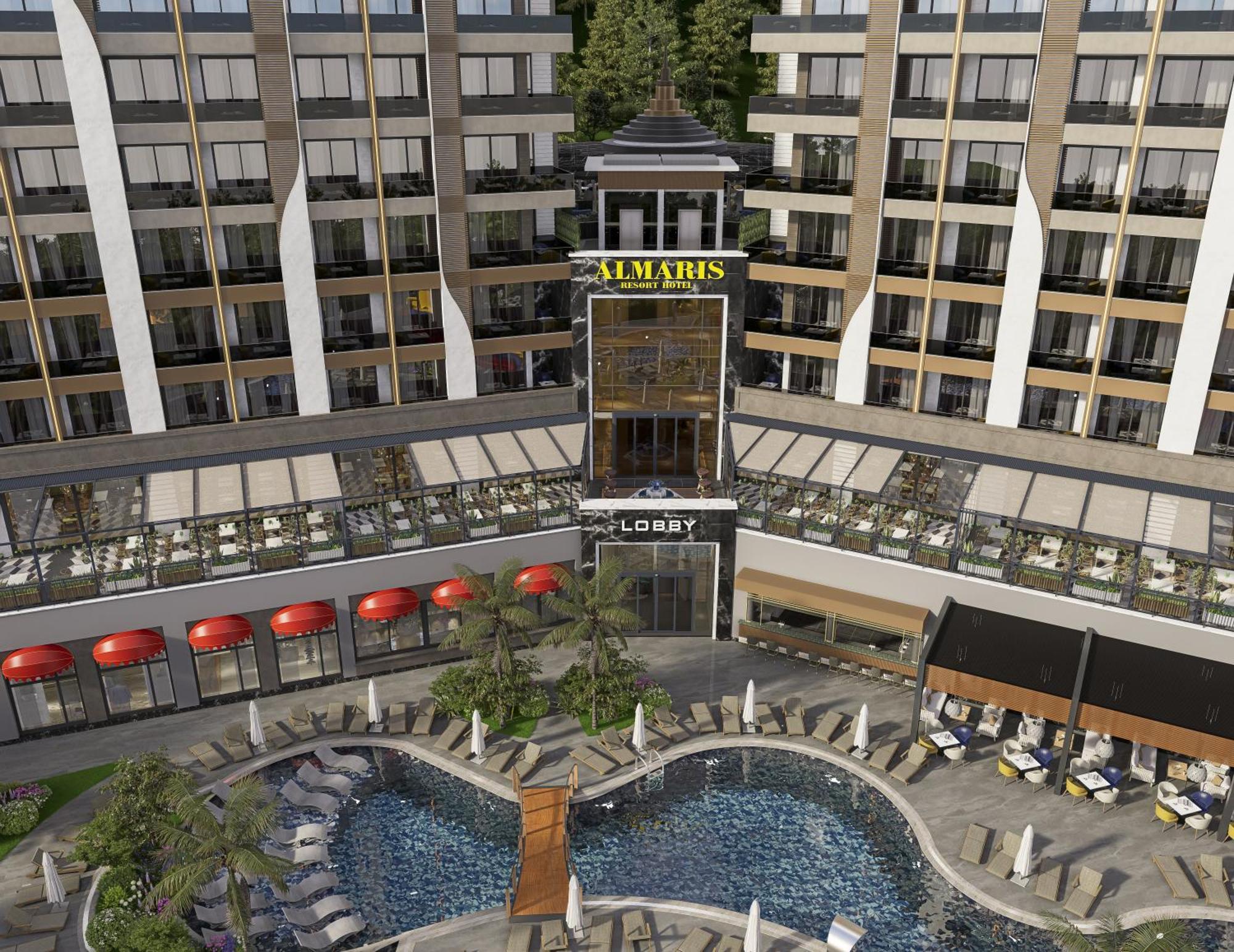 Almaris Alanya Aparthotel Ngoại thất bức ảnh