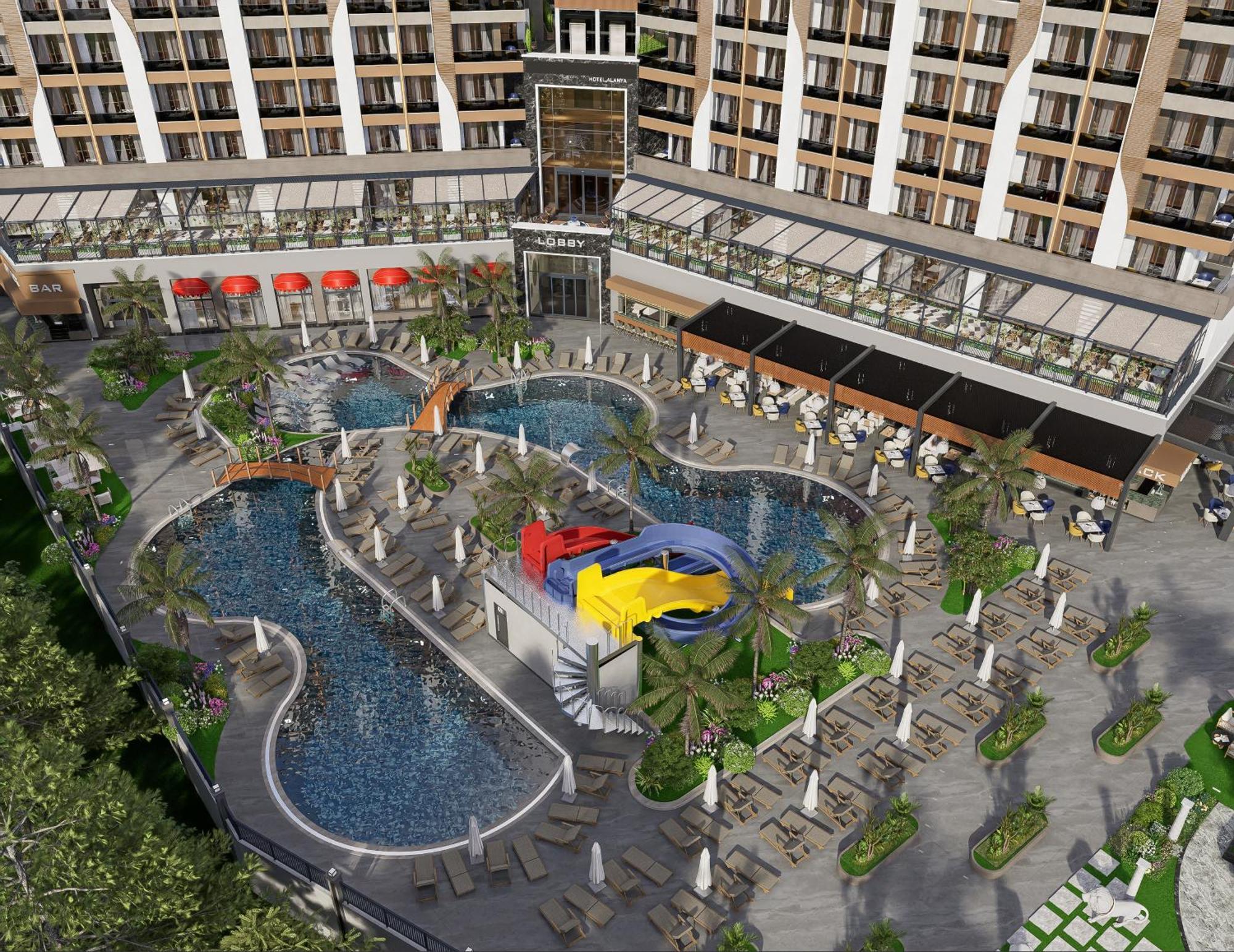 Almaris Alanya Aparthotel Ngoại thất bức ảnh