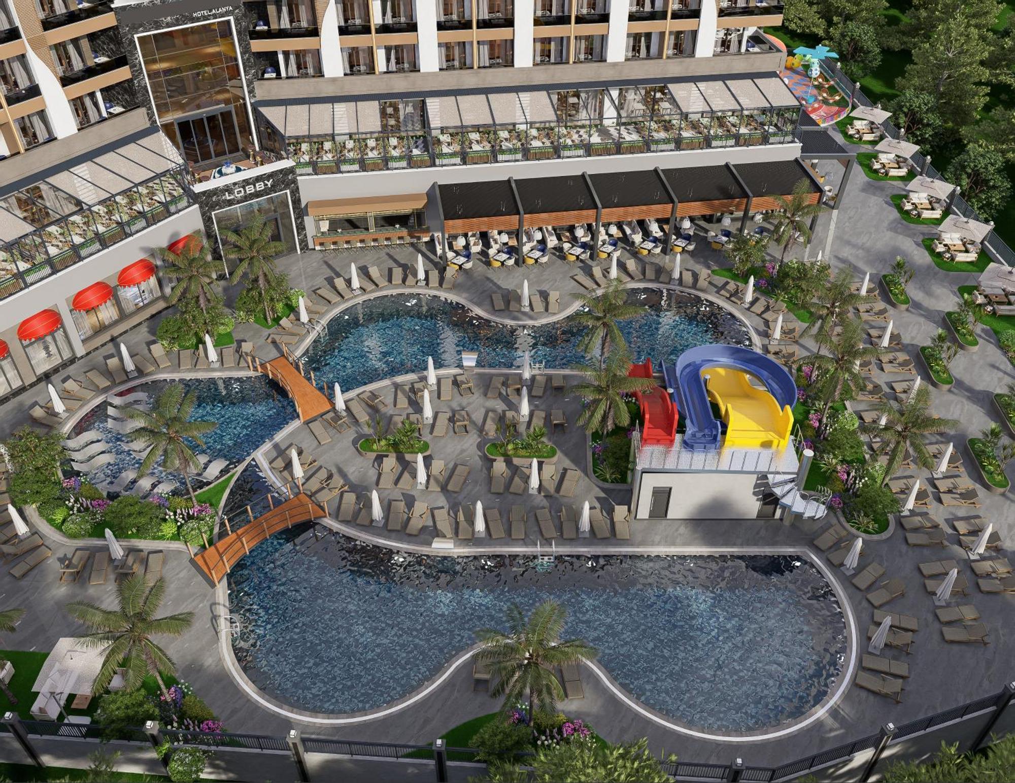Almaris Alanya Aparthotel Ngoại thất bức ảnh