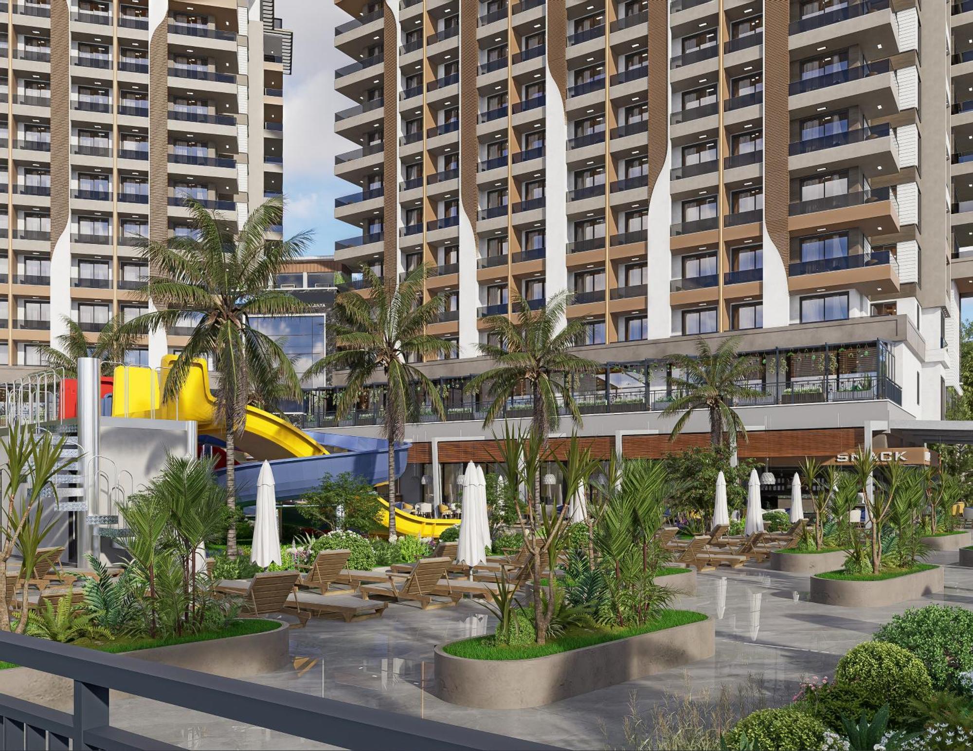 Almaris Alanya Aparthotel Ngoại thất bức ảnh