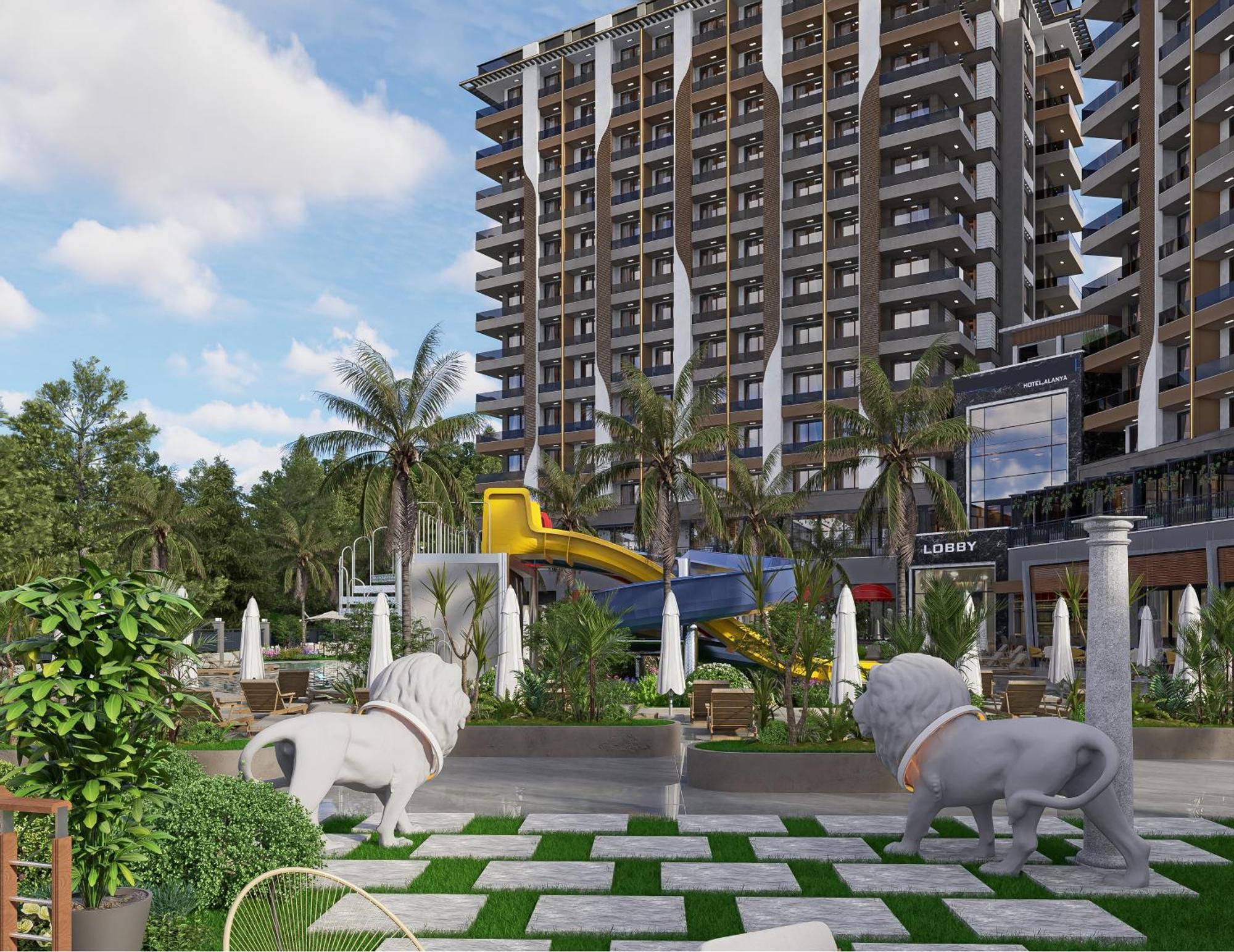 Almaris Alanya Aparthotel Ngoại thất bức ảnh
