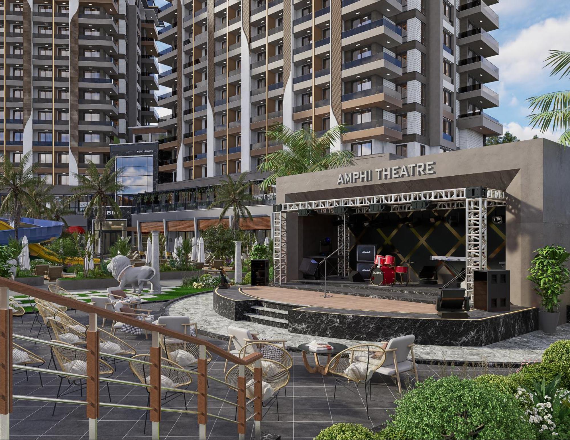 Almaris Alanya Aparthotel Ngoại thất bức ảnh