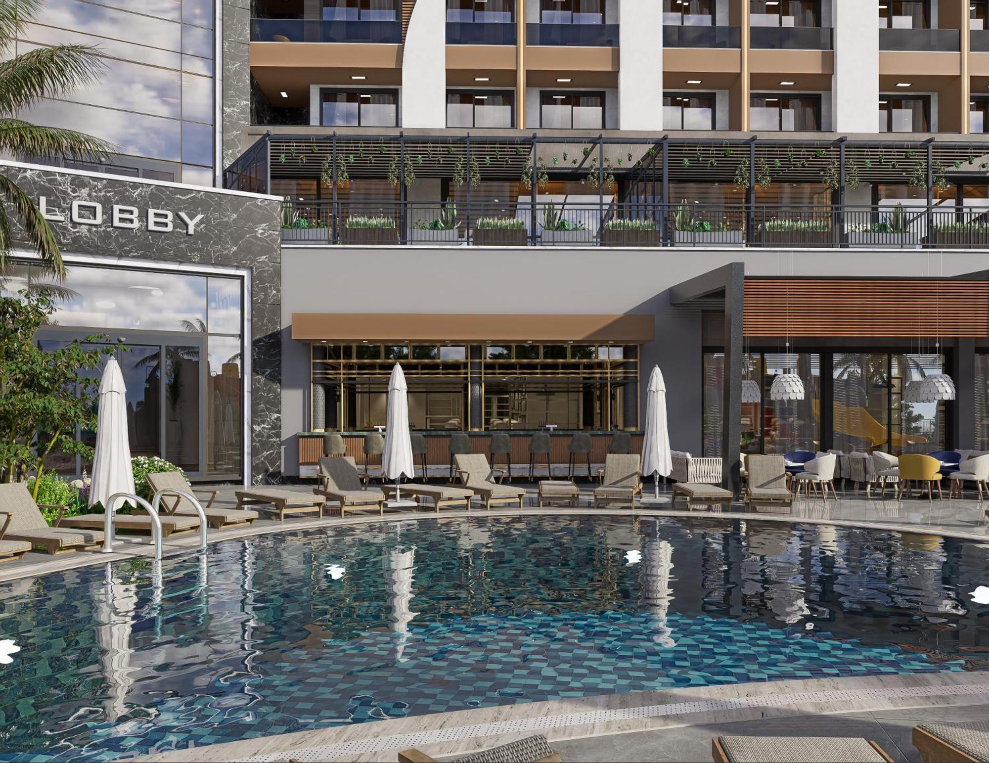 Almaris Alanya Aparthotel Ngoại thất bức ảnh